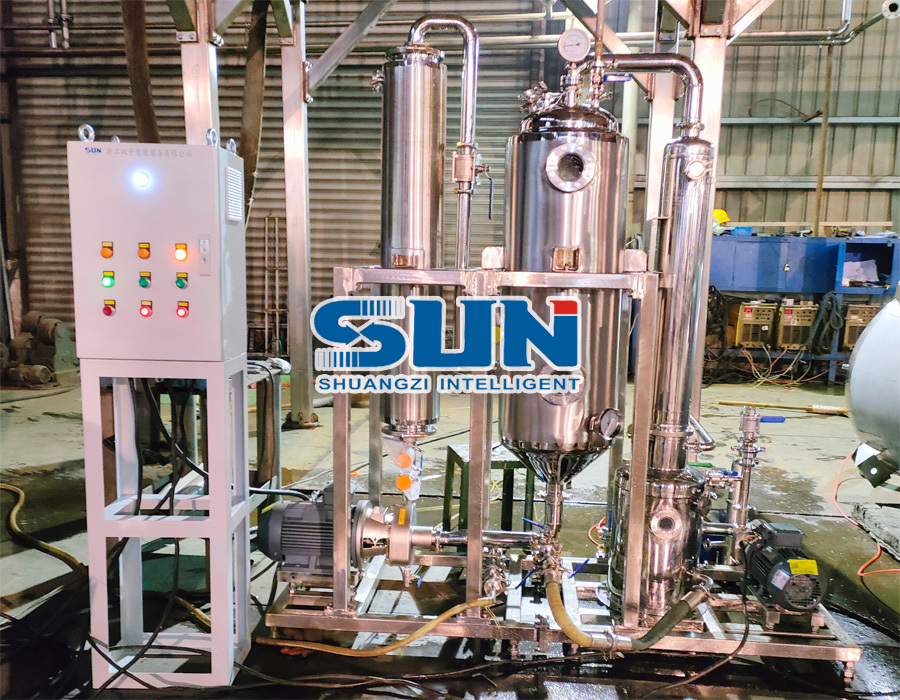 Parvus batch productio et laboratorium operationes coactus circulationem evaporator